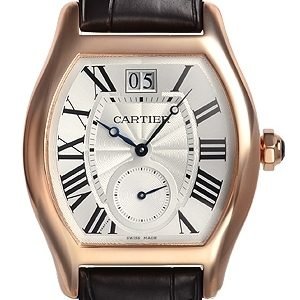 Cartier Tortue W1556234 Kello Hopea / Nahka