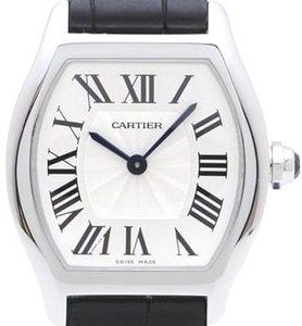 Cartier Tortue W1556361 Kello Hopea / Nahka