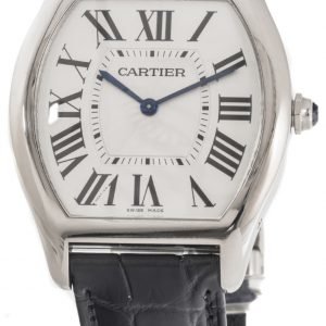 Cartier Tortue W1556363 Kello Hopea / Nahka