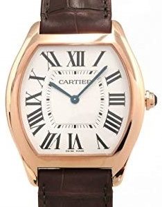 Cartier Tortue Wgto0002 Kello Hopea / Nahka