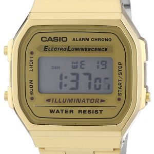 Casio A168wg-9ef Kello Lcd / Kullansävytetty