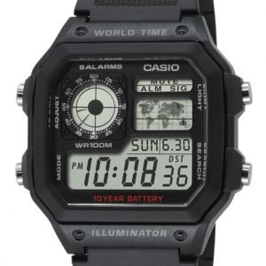 Casio Ae-1200wh-1avef Kello Lcd / Muovi