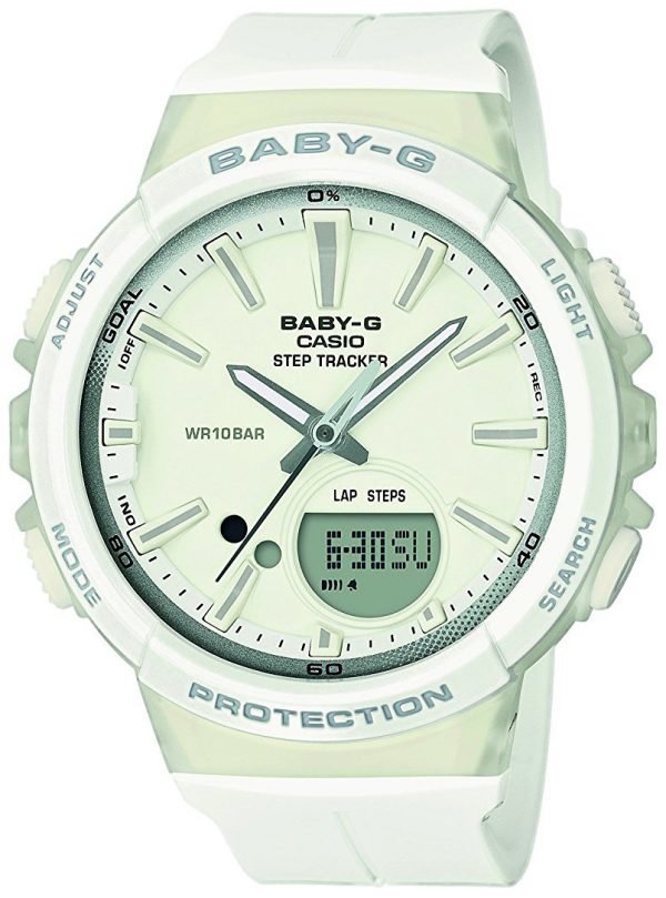 Casio Baby-G Bgs-100-7a1er Kello Valkoinen / Muovi