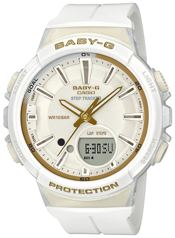 Casio Baby-G Bgs-100gs-7aer Kello Valkoinen / Muovi