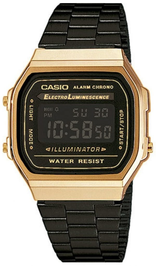 Casio Casio Collection A168wegb-1bef Kello Lcd / Teräs