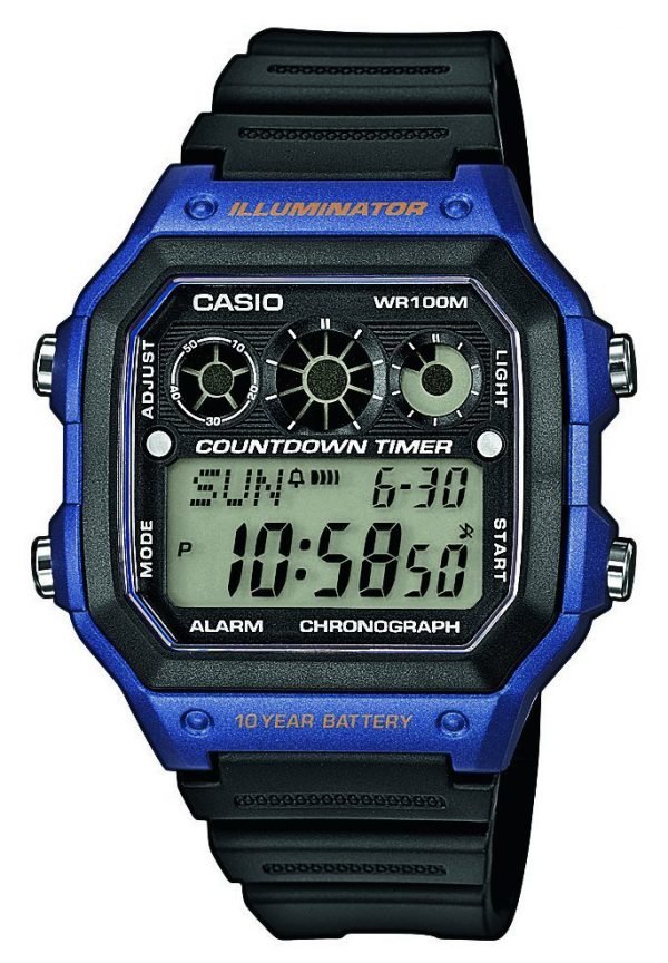 Casio Casio Collection Ae-1300wh-2avef Kello Lcd / Muovi