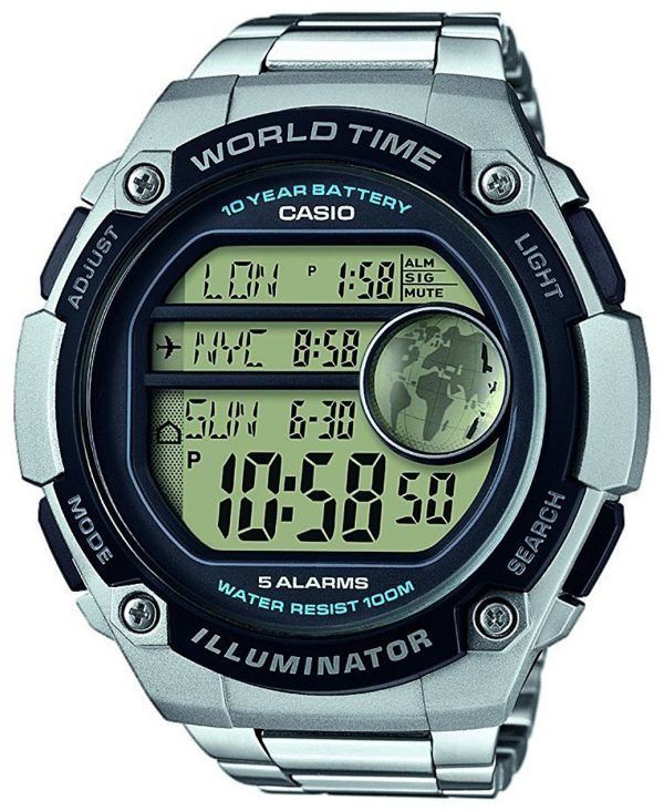 Casio Casio Collection Ae-3000wd-1avef Kello Lcd / Muovi