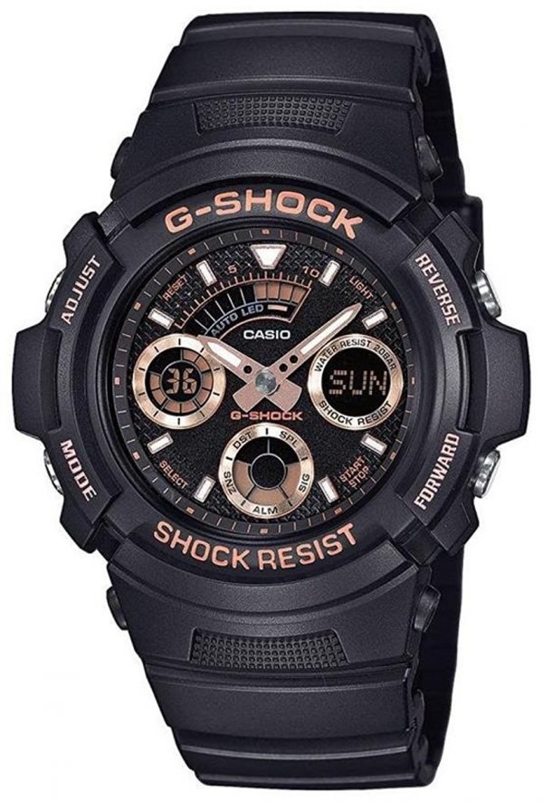 Casio Casio Collection Aw-591gbx-1a4er Kello Musta / Muovi