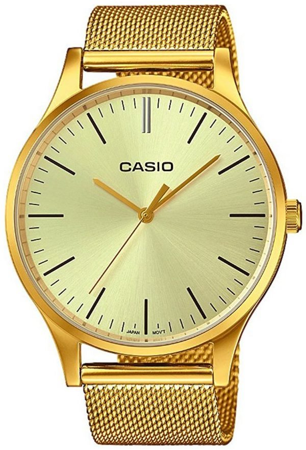 Casio Casio Collection Ltp-E140g-9aef Kello Samppanja / Kullansävytetty