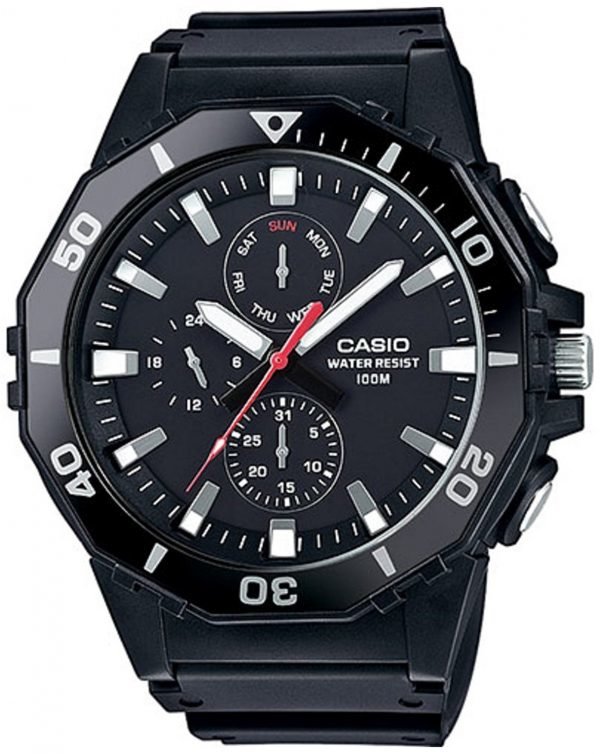 Casio Casio Collection Mrw-400h-1avef Kello Musta / Muovi