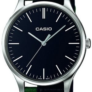 Casio Casio Collection Mtp-E133l-1eef Kello Musta / Nahka