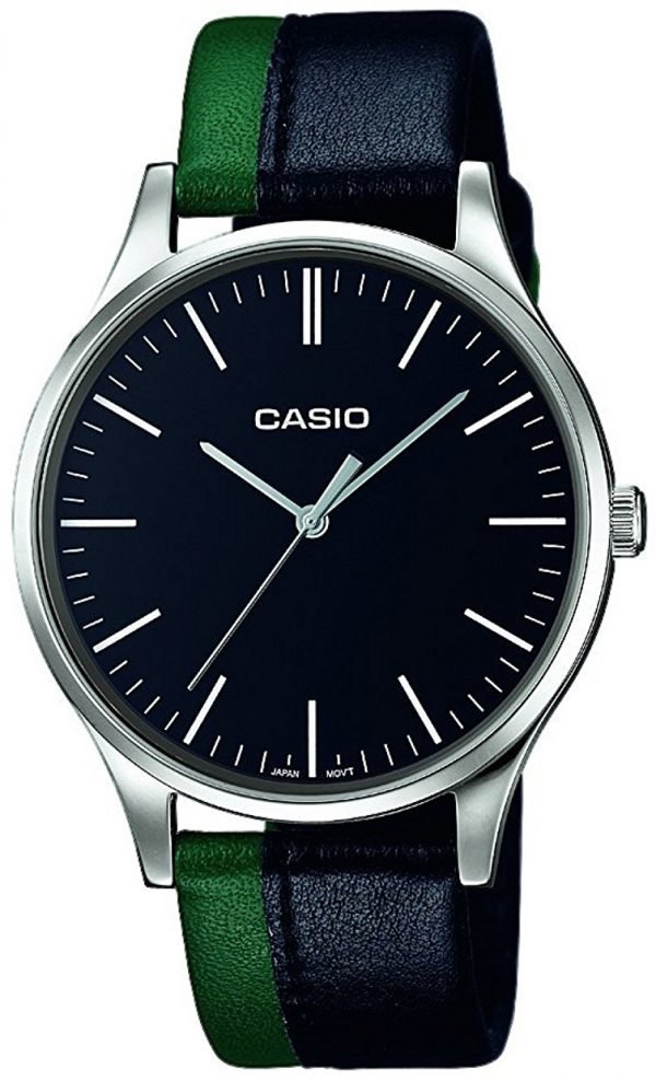 Casio Casio Collection Mtp-E133l-1eef Kello Musta / Nahka