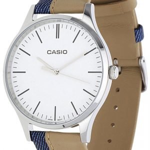 Casio Casio Collection Mtp-E133l-7eef Kello Valkoinen / Nahka