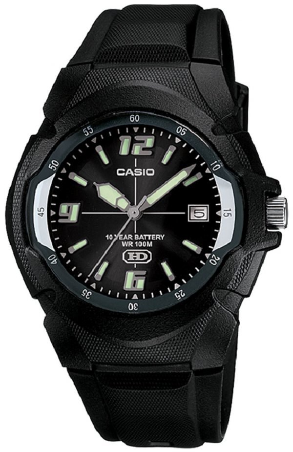 Casio Casio Collection Mw-600f-1aver Kello Musta / Muovi