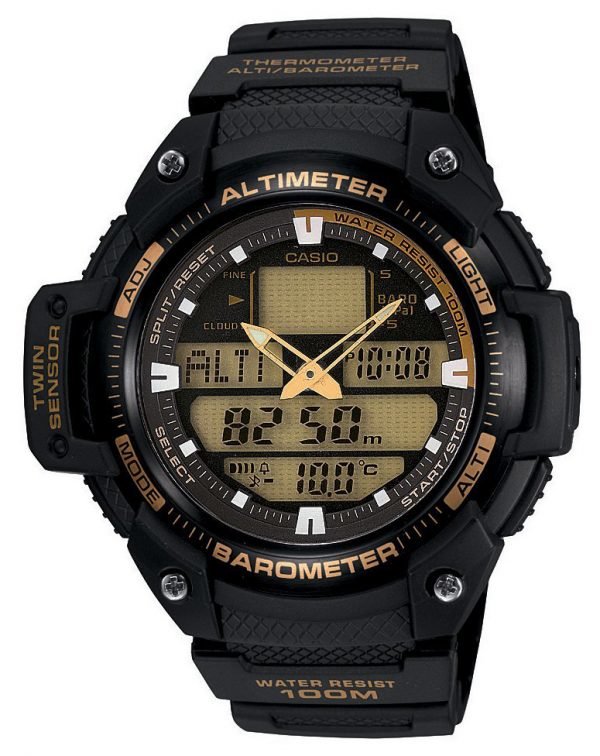 Casio Casio Collection Sgw-400h-1b2ver Kello Lcd / Muovi