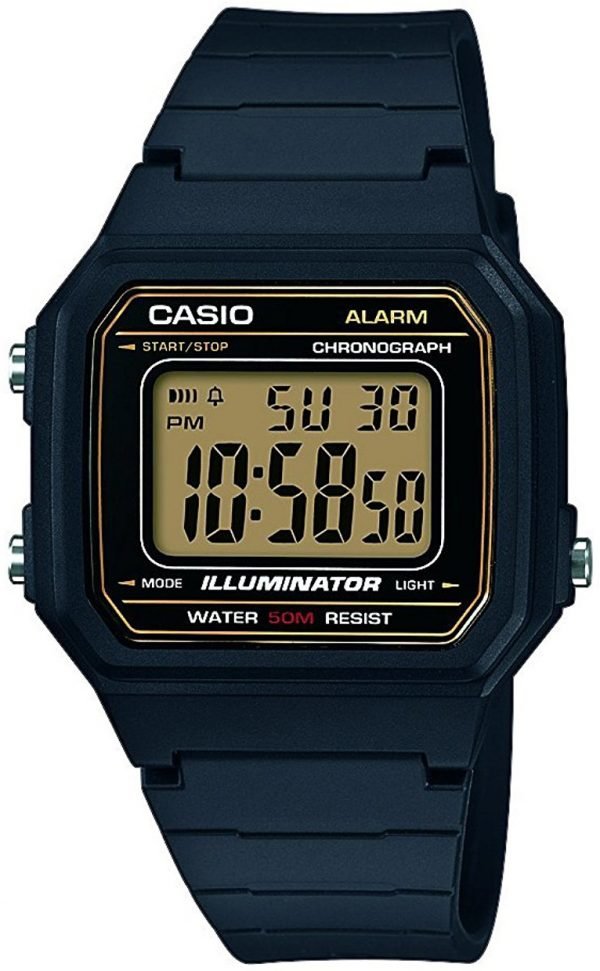 Casio Casio Collection W-217h-9avef Kello Lcd / Muovi