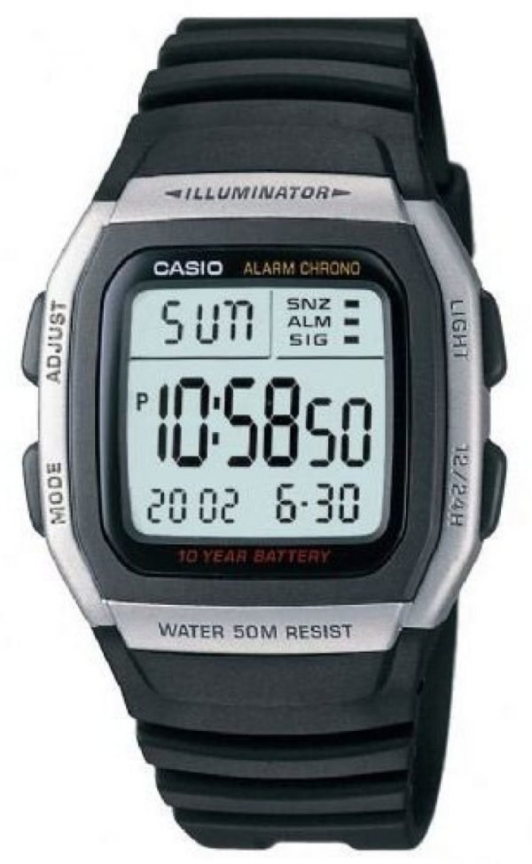 Casio Casio Collection W-96h-1aves Kello Muovi