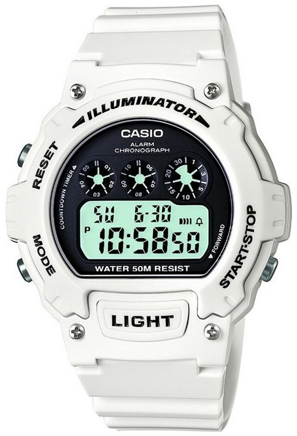 Casio Casio Sport W-214hc-7a Kello Lcd / Muovi