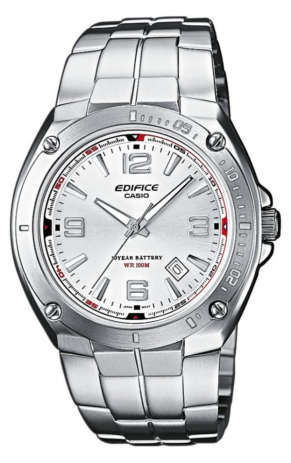 Casio Edifice Ef-126d-7avef Kello Hopea / Teräs