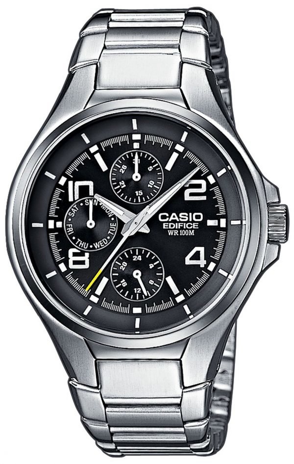 Casio Edifice Ef-316d-1avef Kello Musta / Teräs