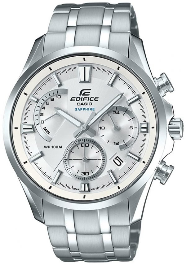 Casio Edifice Efb-550d-7avuer Kello Hopea / Teräs