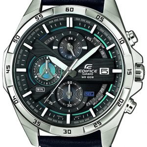 Casio Edifice Efr-556l-1avuef Kello Musta / Nahka