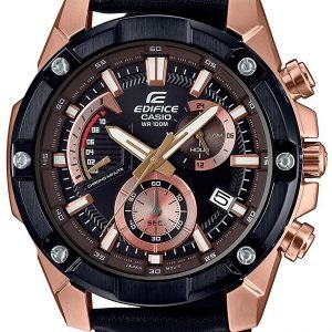 Casio Edifice Efr-559bgl-1avuef Kello Musta / Nahka