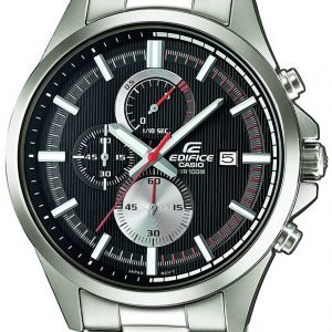 Casio Edifice Efv-520d-1avuef Kello Musta / Teräs