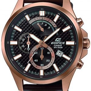 Casio Edifice Efv-530gl-5avuef Kello Ruskea / Nahka