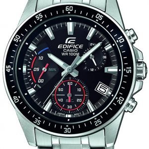 Casio Edifice Efv-540d-1avuef Kello Musta / Teräs