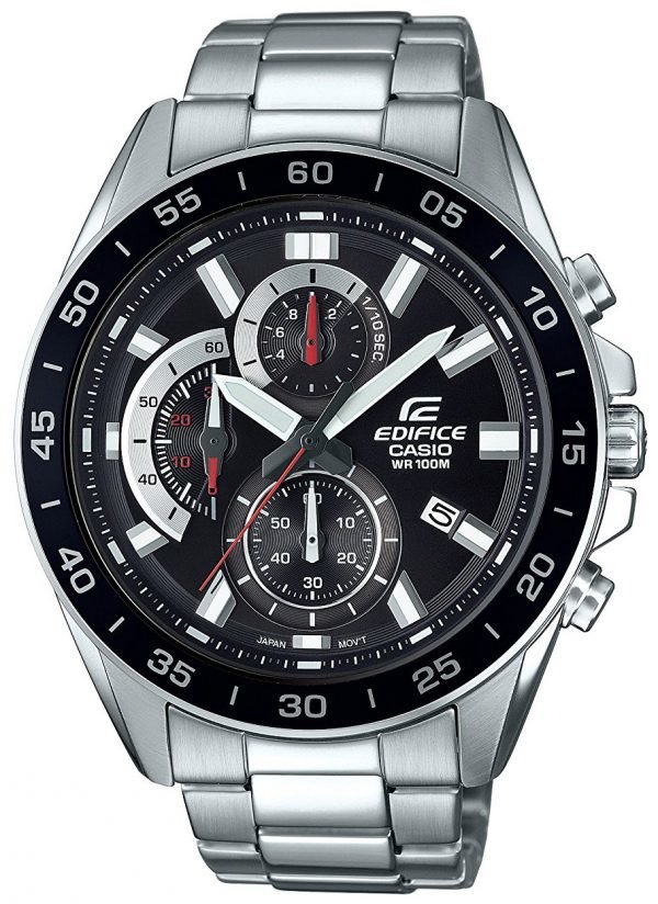 Casio Edifice Efv-550d-1avuef Kello Musta / Teräs