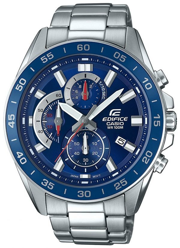 Casio Edifice Efv-550d-2avuef Kello Sininen / Teräs