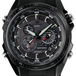 Casio Edifice Eqs-500c-1a1er Kello Musta / Muovi