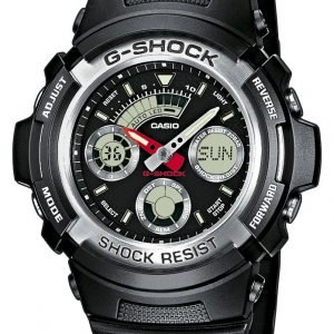 Casio G-Shock Aw-590-1aer Kello Musta / Muovi