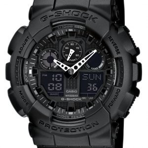 Casio G-Shock Ga-100-1a1er Kello Musta / Muovi