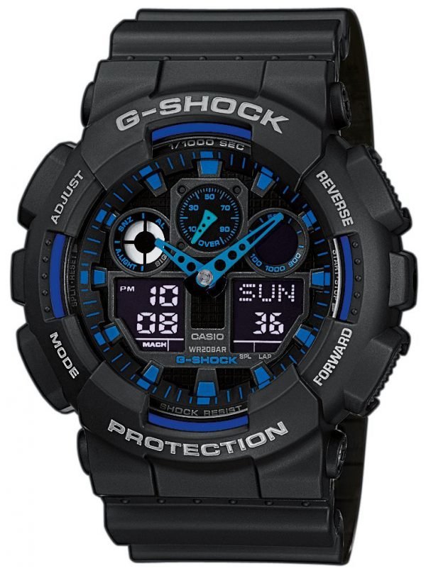 Casio G-Shock Ga-100-1a2er Kello Lcd / Muovi