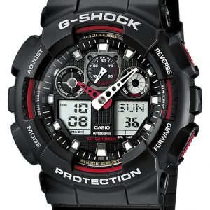 Casio G-Shock Ga-100-1a4er Kello Musta / Muovi