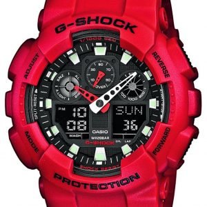 Casio G-Shock Ga-100b-4aer Kello Musta / Muovi