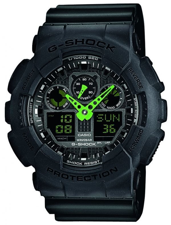 Casio G-Shock Ga-100c-1a3er Kello Lcd / Muovi