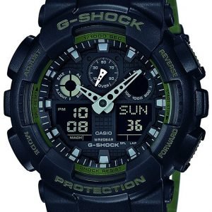 Casio G-Shock Ga-100l-1aer Kello Musta / Muovi