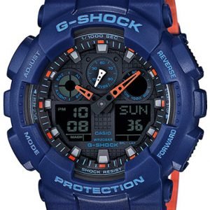 Casio G-Shock Ga-100l-2aer Kello Musta / Muovi