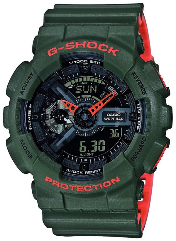 Casio G-Shock Ga-110ln-3aer Kello Lcd / Muovi