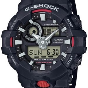 Casio G-Shock Ga-700-1aer Kello Musta / Muovi