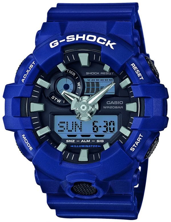 Casio G-Shock Ga-700-2aer Kello Musta / Muovi