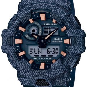 Casio G-Shock Ga-700de-2aer Kello Sininen / Muovi