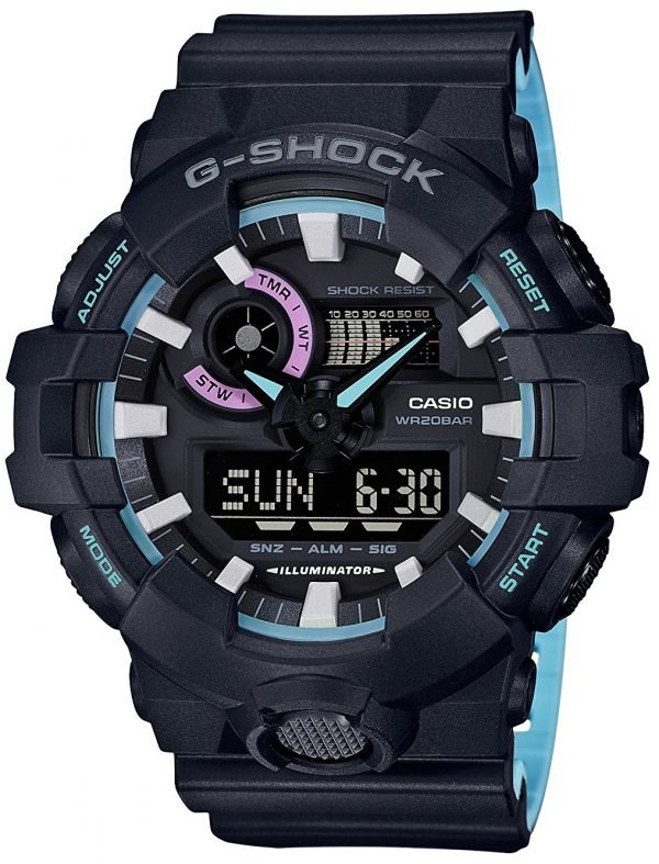 Casio G-Shock Ga-700pc-1aer Kello Lcd / Muovi