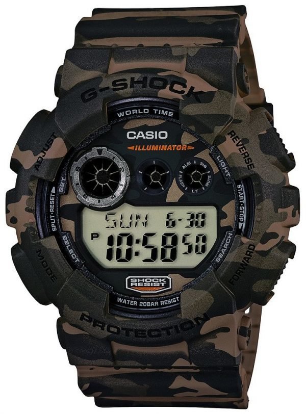 Casio G-Shock Gd-120cm-5er Kello Lcd / Muovi