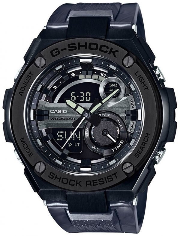 Casio G-Shock Gst-210m-1aer Kello Musta / Kumi