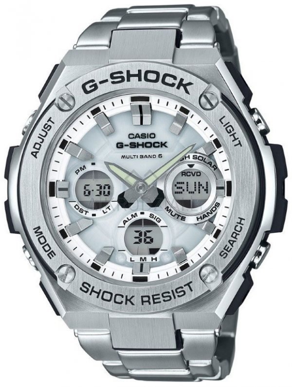 Casio G-Shock Gst-W110d-7aer Kello Valkoinen / Teräs