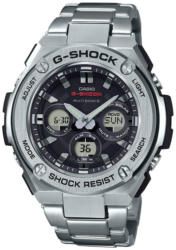 Casio G-Shock Gst-W310d-1aer Kello Musta / Teräs